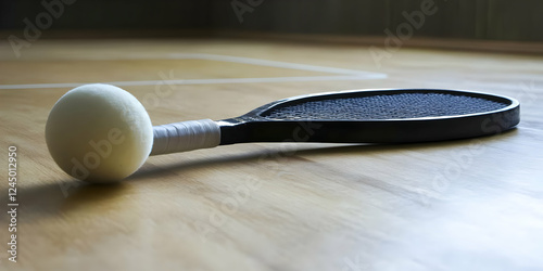 Paddleball Racket and Ball ...