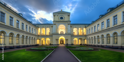 Grand Building Illuminates ...