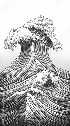 Detailed Illustration of Po...