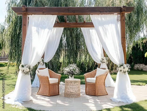 Romantic Outdoor Wedding Se...