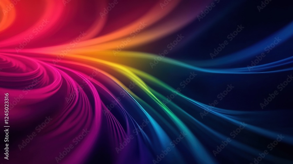 A vibrant, abstract swirl of colors creating a dynamic flow against a dark background, evoking a sense of movement and energy. A vibrant, abstract swirl of colors creating a dynamic flow against a dark background, evoking a sense of movement and energy.