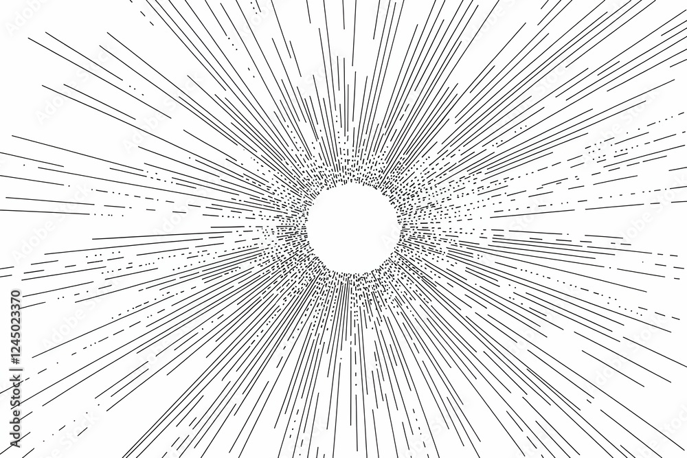 Obraz premium Abstract Background with Radiating Lines Creates a Dynamic Visual Effect with a Central Focus Point