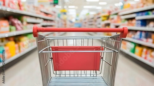 Empty Shopping Cart in Supe...