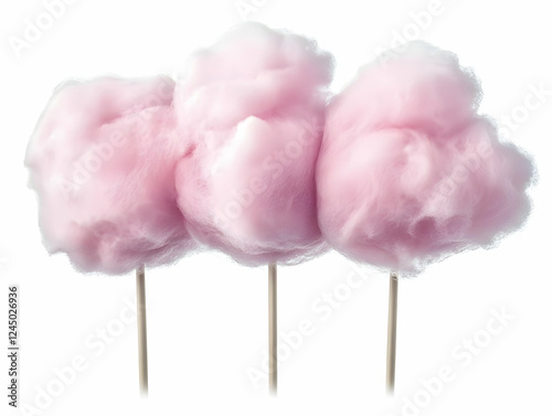 Three Pink Cotton Candy Sti...