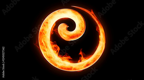 Fiery Spiral Ignites Passio...