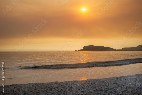 Fototapeta Naklejka Na Ścianę i Meble -  beautiful views of alanya Türkiye for background