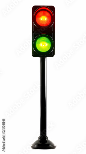 Traffic Light Stands Tall w...