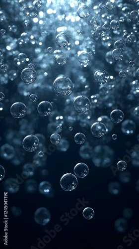 Floating Bubbles Rise Grace...