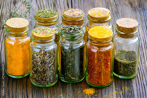 Assortment of Dried Herbs a...