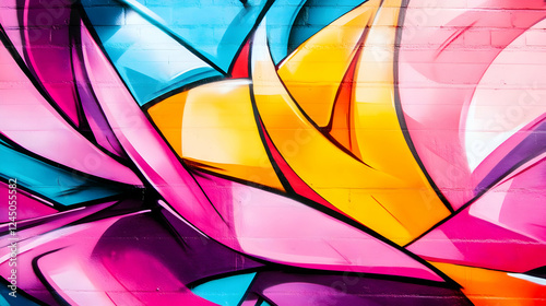 Vibrant Graffiti Art Explod...