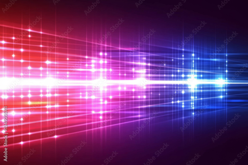 Colorful digital abstract background with glowing lines Colorful digital abstract background with glowing lines