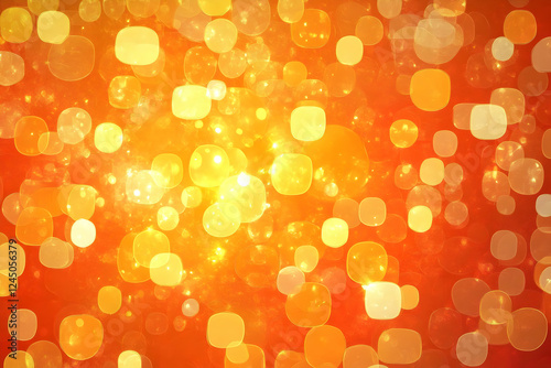 Abstract Orange Background ...