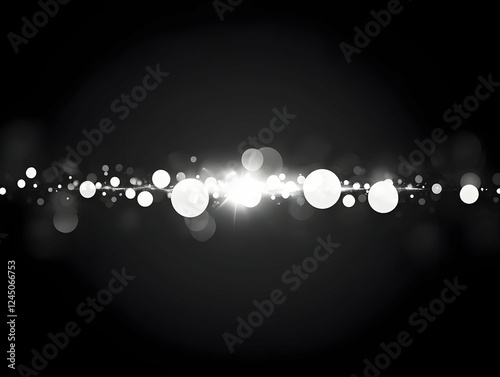 Abstract Background with Gl...