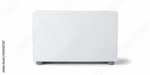 White Storage Cabinet Stand...