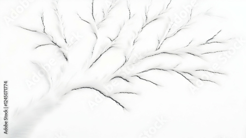 Abstract Fractal Tree Branc...