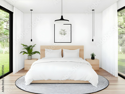 Modern Minimalist Bedroom D...