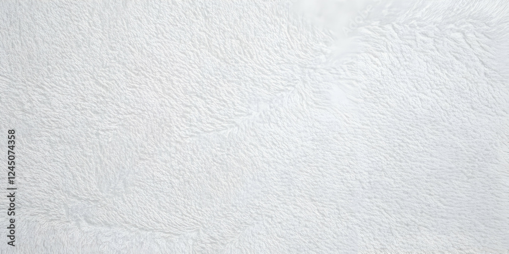 Close-up View of Soft White Fur Texture Creates a Cozy, Plush Background with Fine Fibers Close-up View of Soft White Fur Texture Creates a Cozy, Plush Background with Fine Fibers