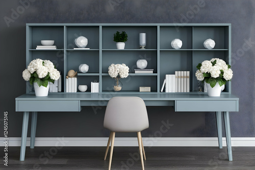 Modern Home Office Setup wi...
