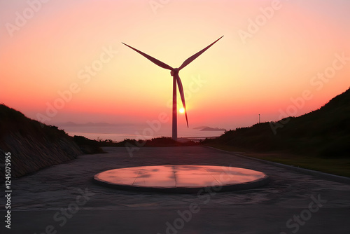 Wind Turbine Stands Tall at...