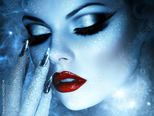 Frosty Glamour Portrait sho...