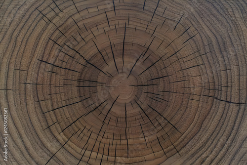 Cross Section of Tree Trunk...