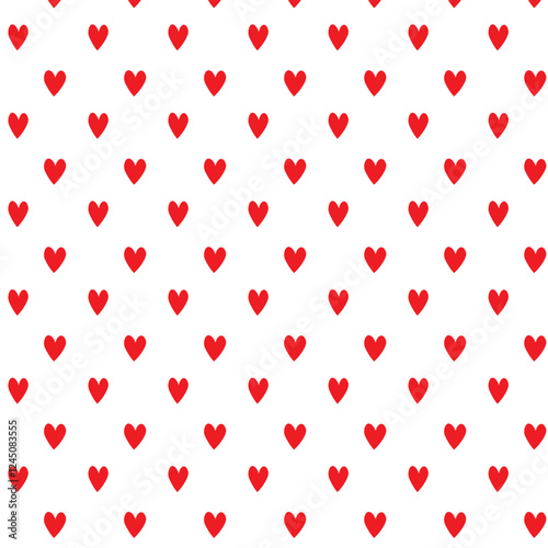 Cute hearts seamless pattern. Hand drawn heart seamless pattern. Doodle hipster simple background about love for Valentines day. Trendy simple texture with tiny little hearts.	
