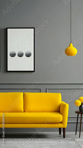 Modern Living Room Interior...