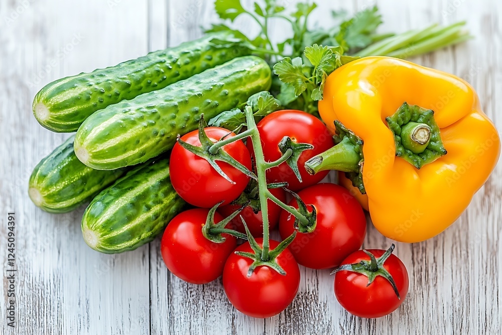 Fresh vegetables on wood; recipe background Fresh vegetables on wood; recipe background