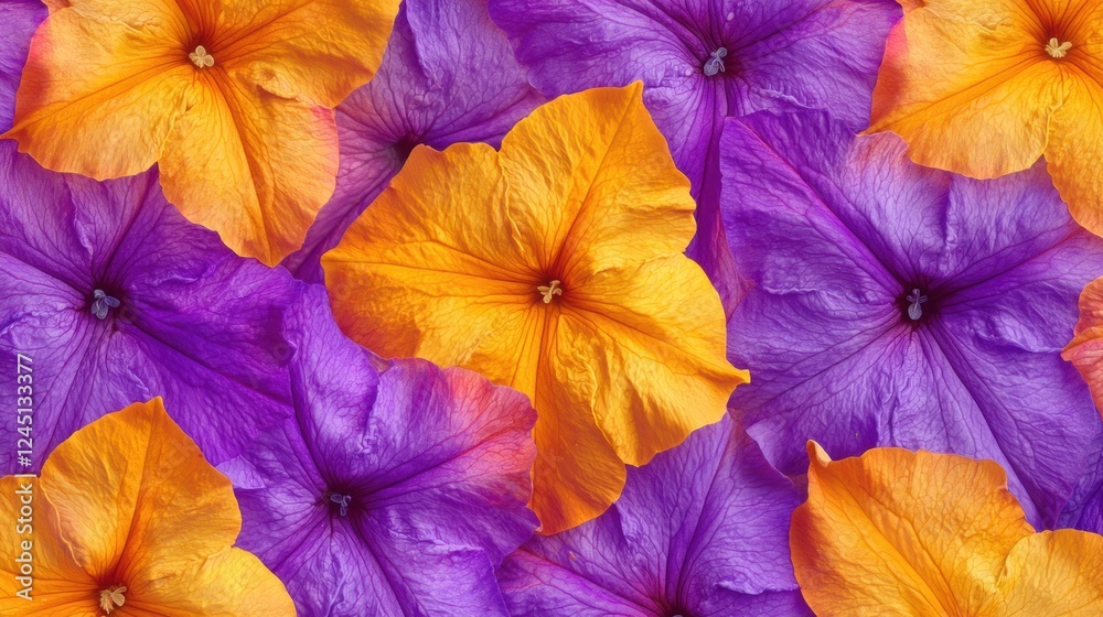 custom made wallpaper toronto digitalColorful petunias in bloom garden floral photography vibrant close-up