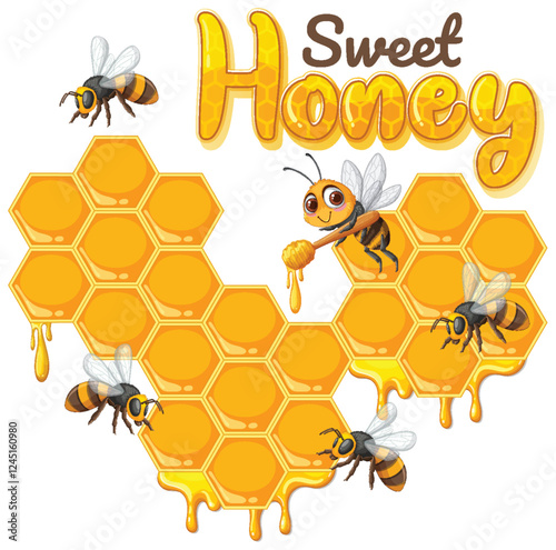 Sweet Honey and Busy Bees