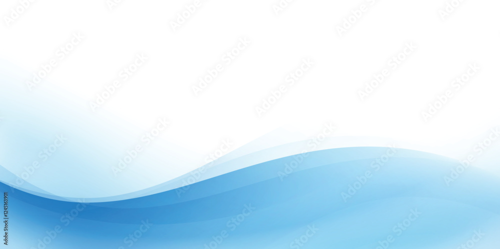 Background blue abstract wave, Vector Illustration Modern Background blue abstract wave, Vector Illustration Modern