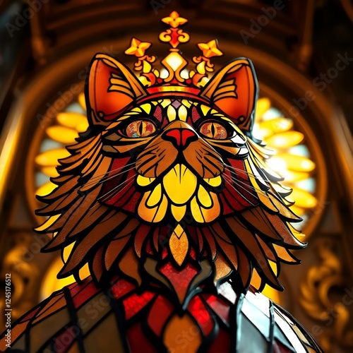 stained glass window