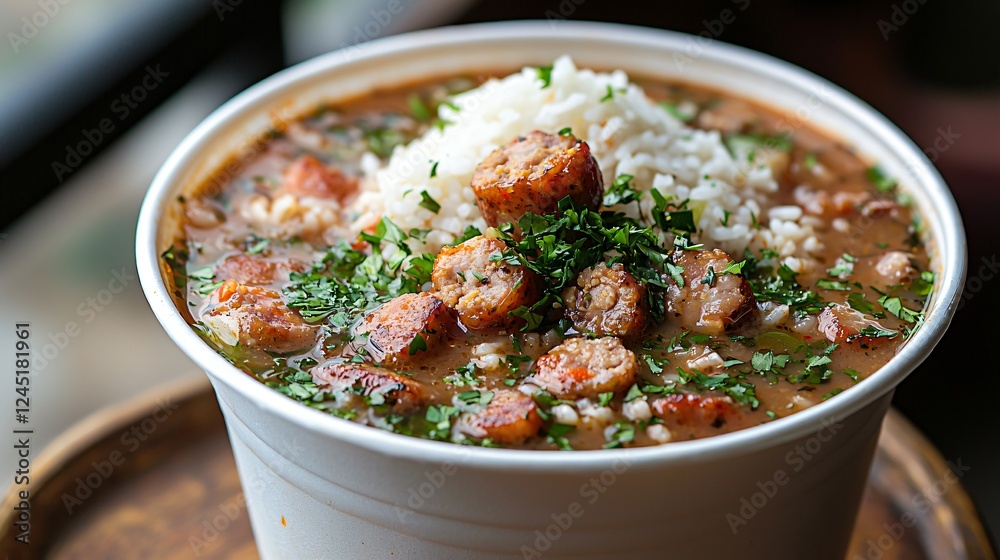 Delicious Cajun Jambalaya with Rice Delicious Cajun Jambalaya with Rice