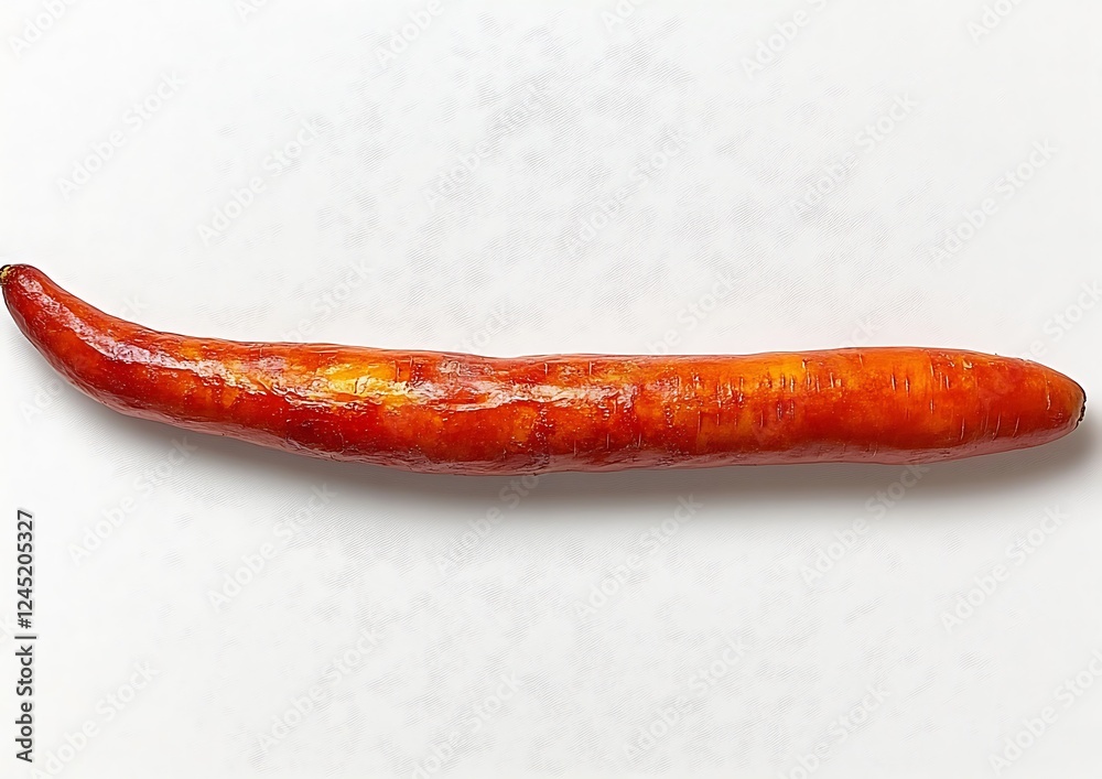 Single orange carrot, studio shot, white background, food photography (1) Single orange carrot, studio shot, white background, food photography (1)