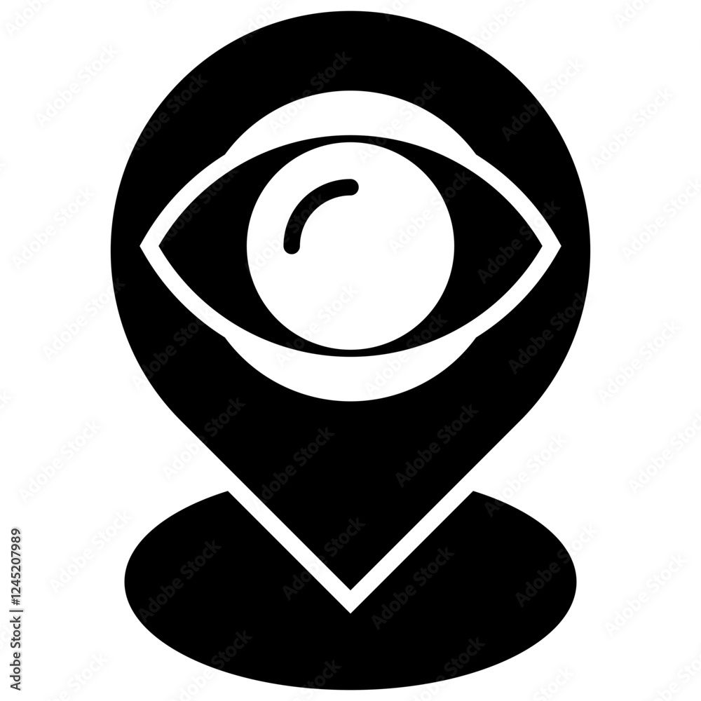 Point Of View Icon Point Of View Icon