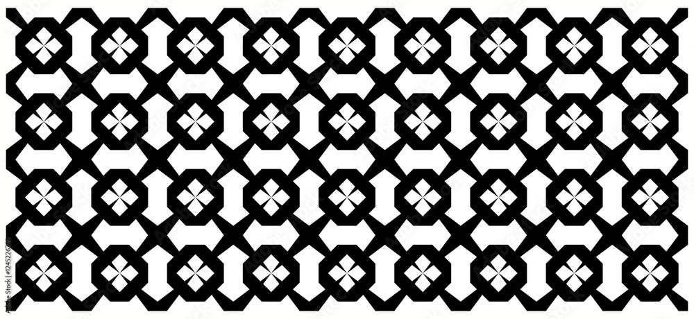 Monochrome Geometric Abstract Art Deco Style Background Monochrome Geometric Abstract Art Deco Style Background