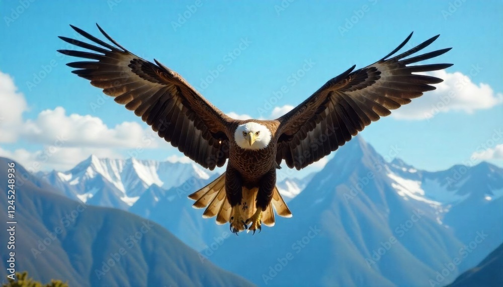Fototapeta premium Birds are catching prey