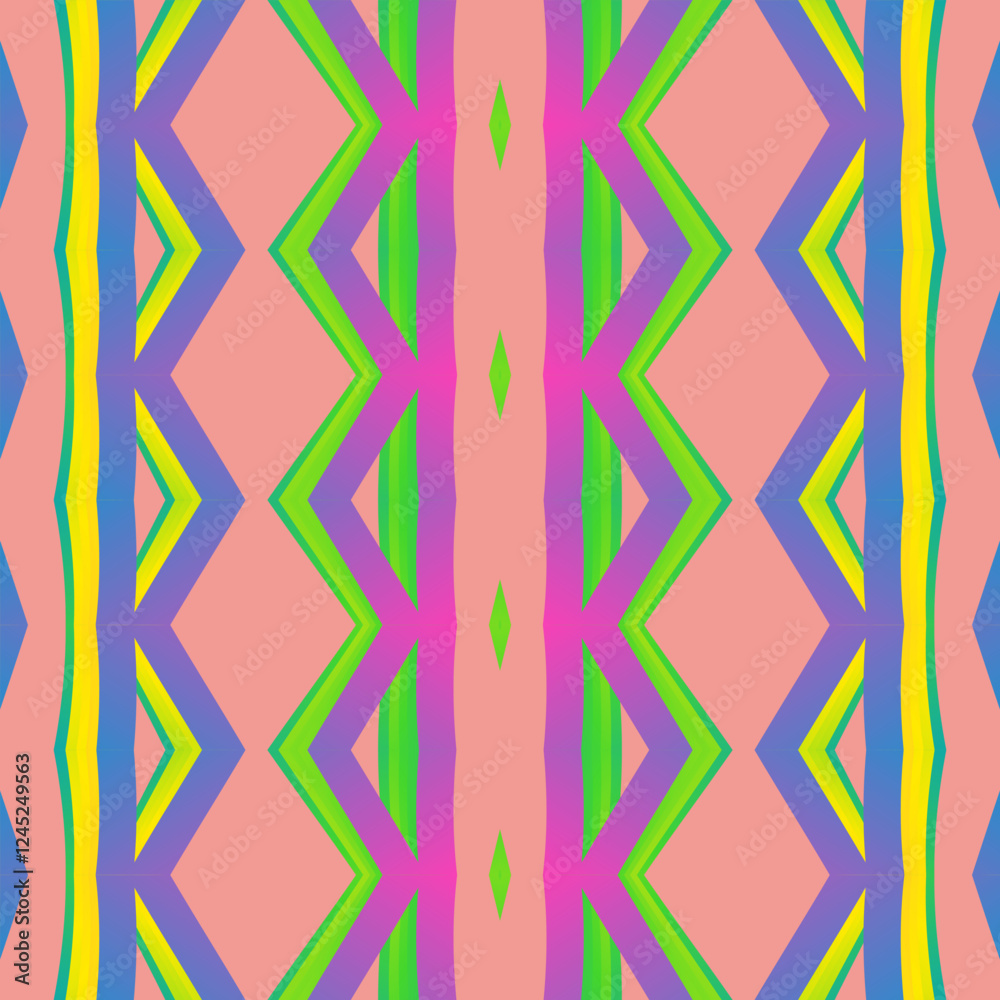 square pattern Traditional Indonesian batik for decorating tile designs, walls, floors and commercial textile products	