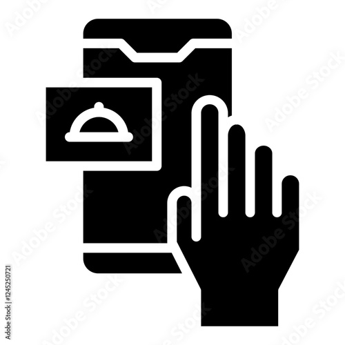 Online Delivery  Food Icon