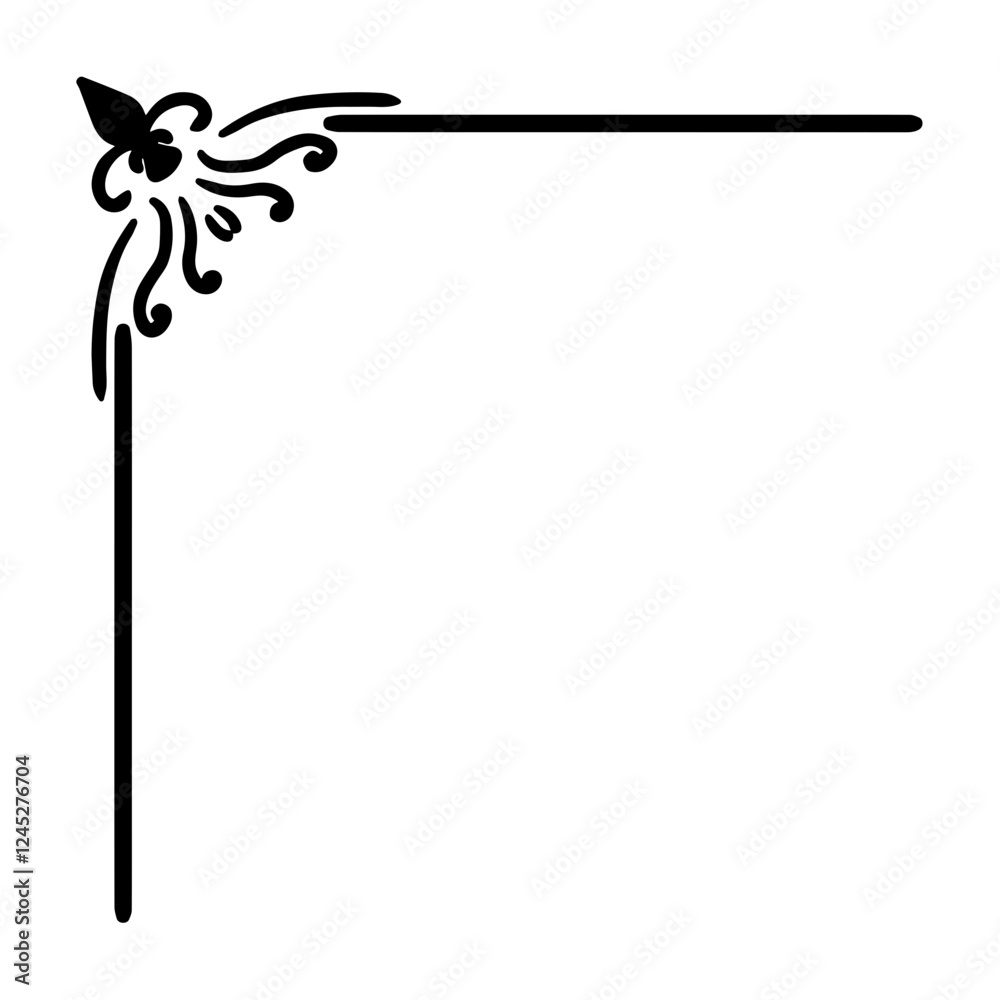 Fototapeta premium Corner Border