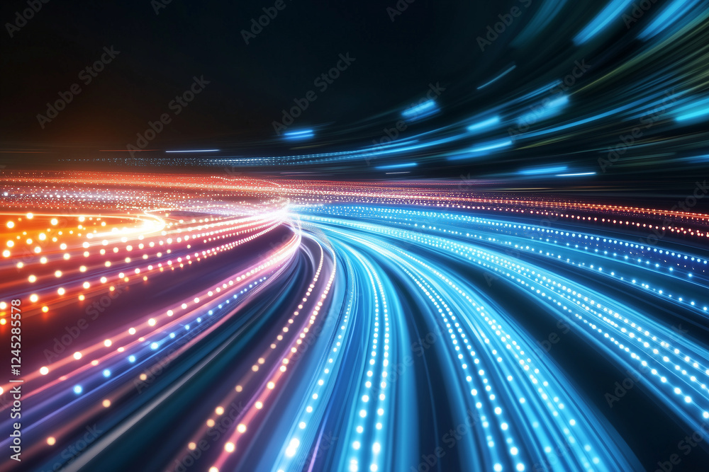 Fototapeta premium abstract background with motion blur