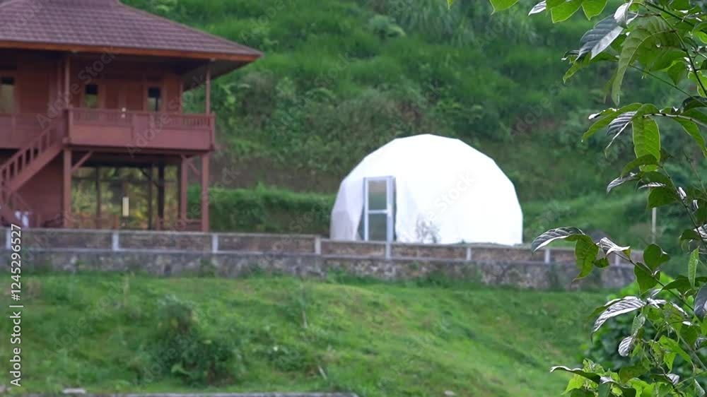 Glamping accommodation in the highlands of Malang Glamping accommodation in the highlands of Malang