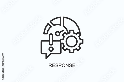 Response Icon Or Logo Isolated Illustration