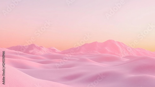 A dynamic pink gradient background with a subtle shift from pastel pink at the top to a deeper rose hue at the bottom, offering depth and warmth