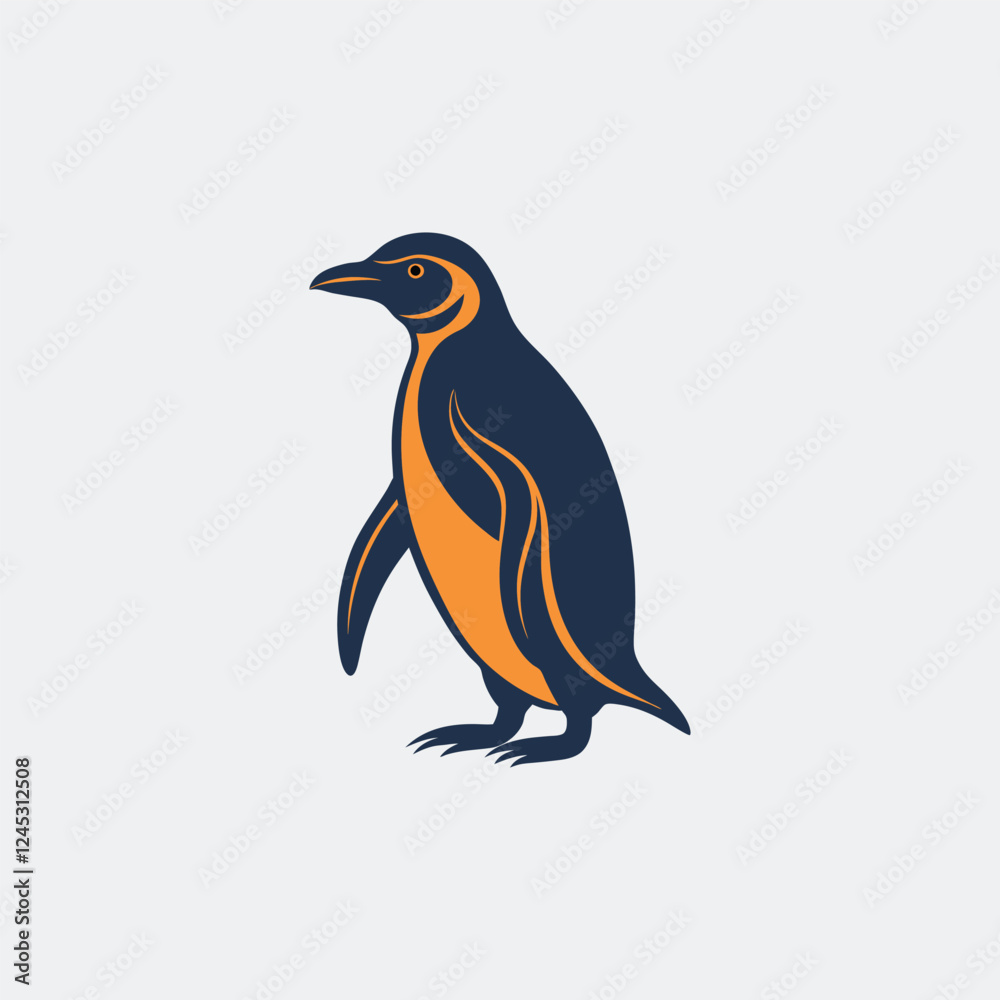 Obraz premium High-Quality Penguin Vector Graphics | Download Now