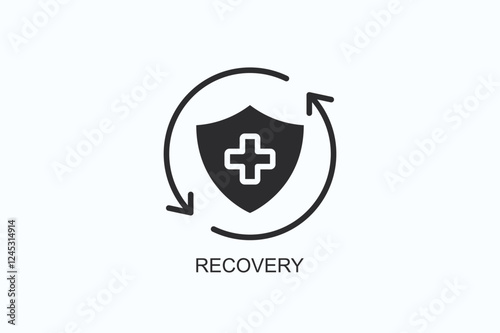 Recovery Icon Or Logo Isolated Illustration
