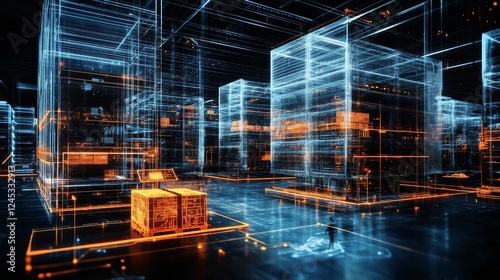 Wallpaper Mural Exploring the Future of Technology in Retail Warehousing Torontodigital.ca