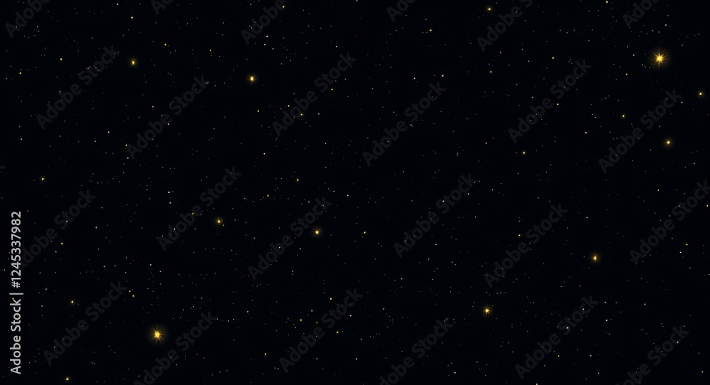 Obraz premium stars and particles
