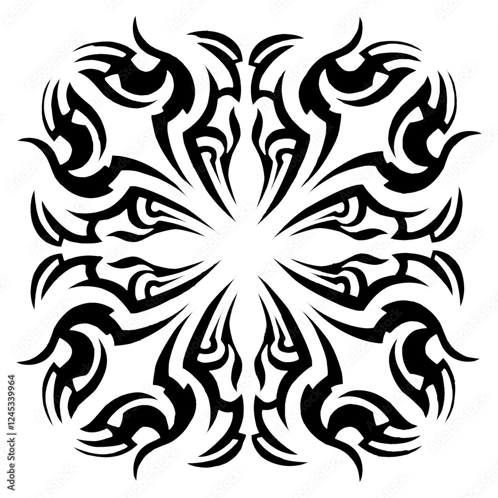Obraz premium carved motif