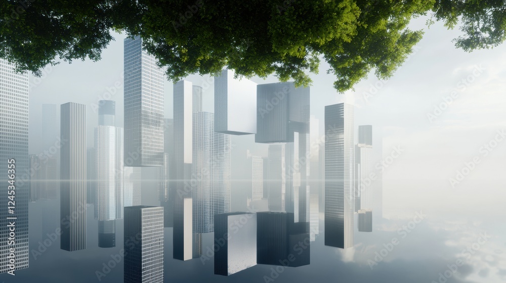 Surreal Dreamscape of Urban Architecture in a High-Fidelity Environment Surreal Dreamscape of Urban Architecture in a High-Fidelity Environment